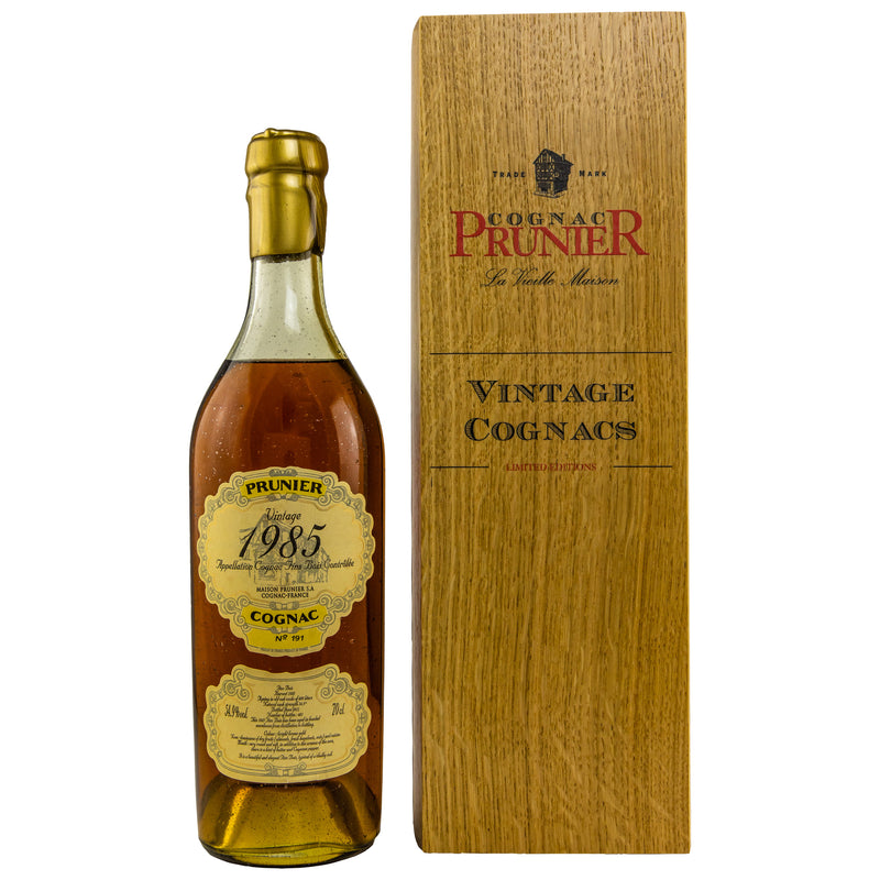 Prunier Cognac Fins Bois Vintage 1985 54,9% Vol.