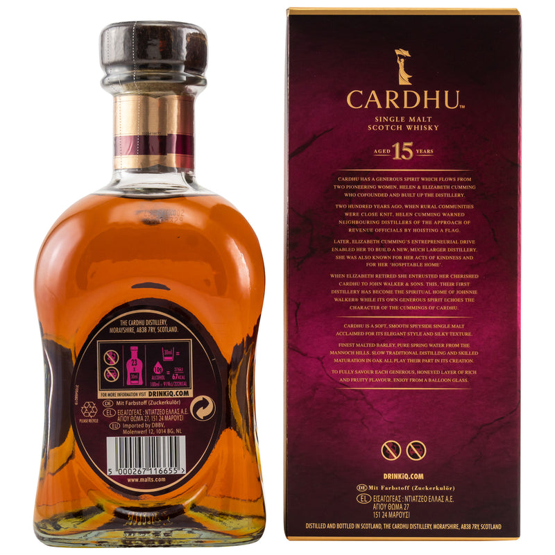 Cardhu 15 y.o. 40% Vol.