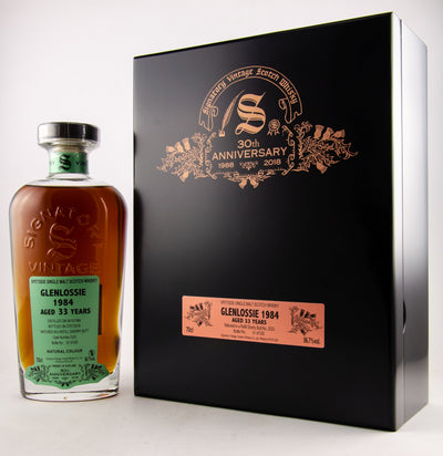 Glenlossie 1984/2018 30th Anniversary + 2 glasses 56,7% Vol.