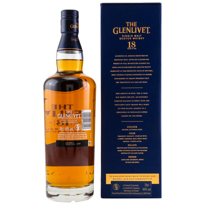 Glenlivet 18 yo - Batch Reserve 40% Vol.