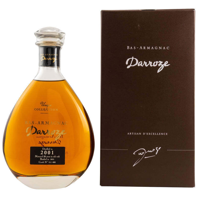 Armagnac Darroze Carafe 2001/2021 - 20 y.o. 49% Vol.