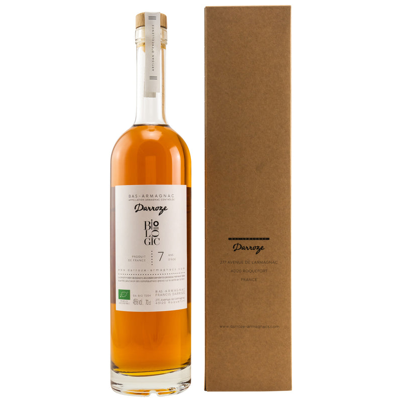 Armagnac Darroze Biologic 7 ans 48% Vol.