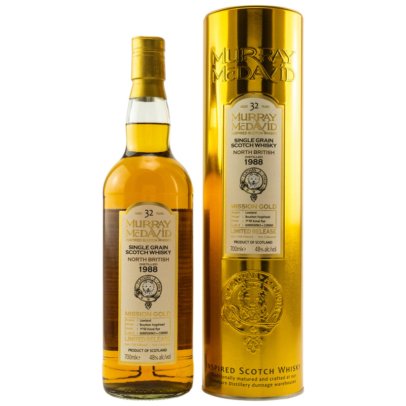 North British 1988 - 32 yo - Murray McDavid 48% Vol.