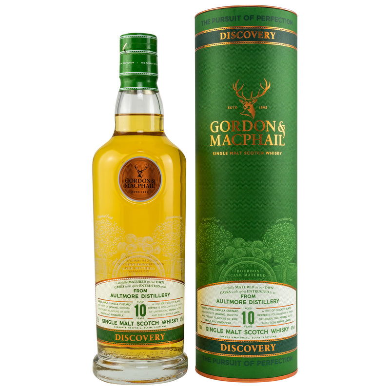 Aultmore 10 yo G&amp;M Discovery 43% Vol.