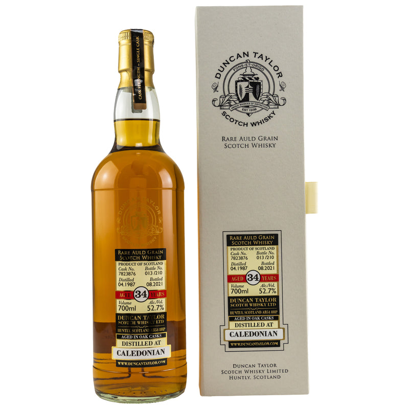 Caledonian 1987/2021 - Rare Auld Grain (Duncan Taylor) 52,7% Vol.