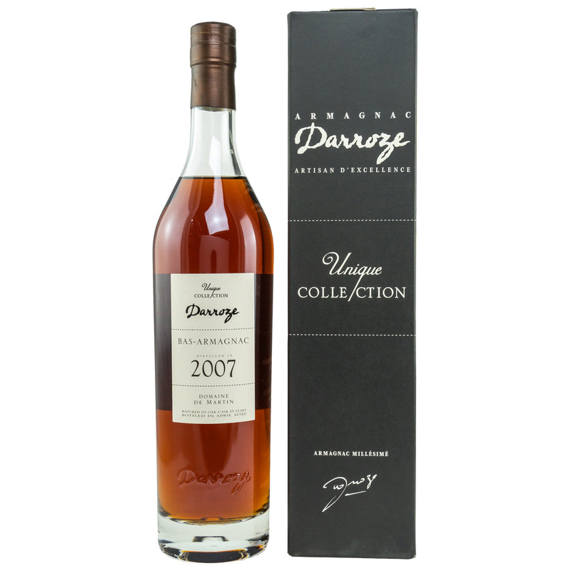 Armagnac Darroze Domaine de Martin 2007/2022 - 15 Jahre 49% Vol.