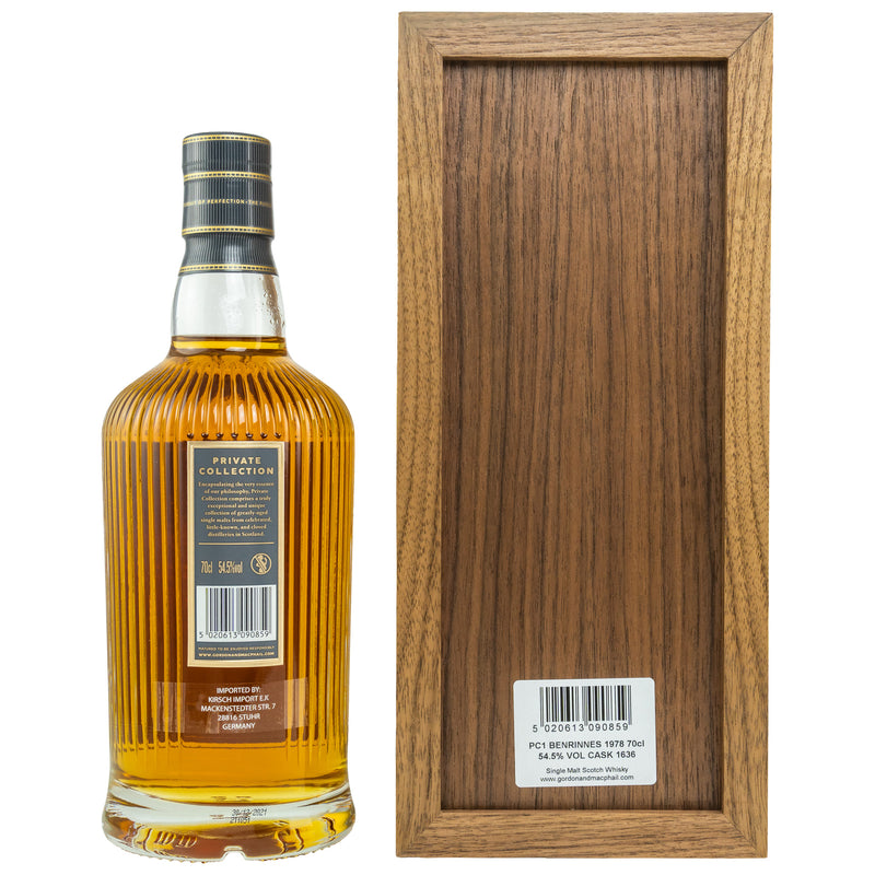 Benrinnes 1978 G&M Private Collection 54,5% Vol.