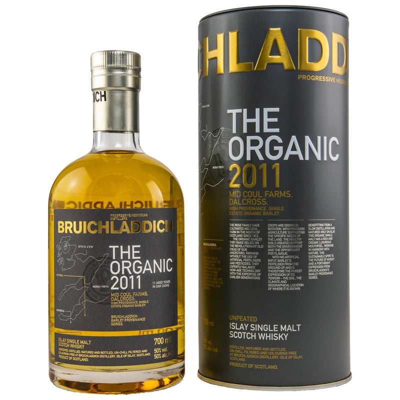 Bruichladdich The Organic 2011/2022 - 11 y.o. 50% Vol.