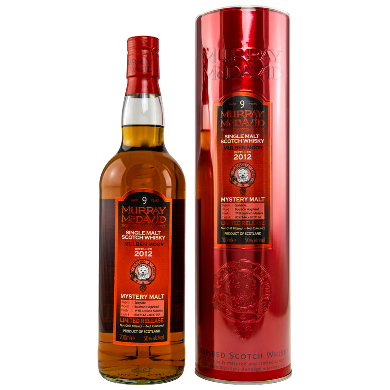 Mulben Moor 2012 - 9 y.o. First Fill Justinos Madeira Cask 