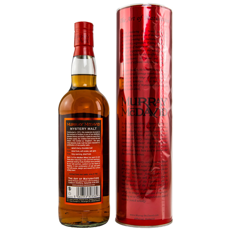 Mulben Moor 2012 - 9 y.o. First Fill Justinos Madeira Cask 