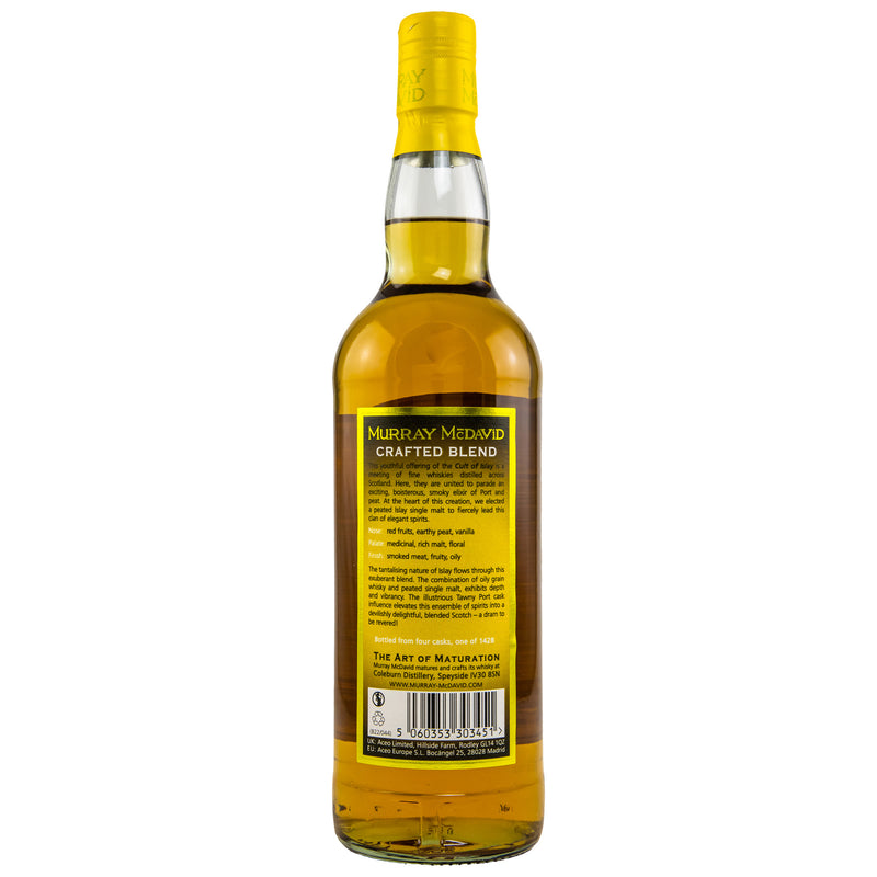 Cult of Islay 2012 - 9 yo - Batch 3 Murray McDavid 50% Vol.