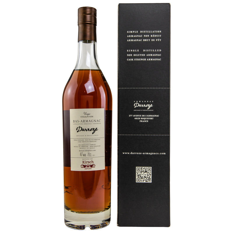 Armagnac Darroze Domaine Duporte 2004 100% Baco Single Cask for Germany 47,5% Vol.