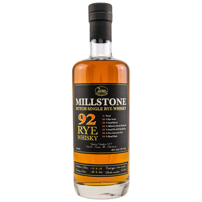 Millstone 92 Single Rye Whisky 46% Vol.