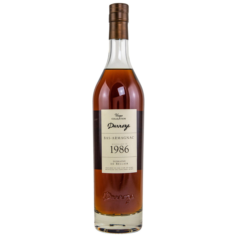 Armagnac Darroz Domaine Bellair 1986/2023 37 years 46.5% Vol.