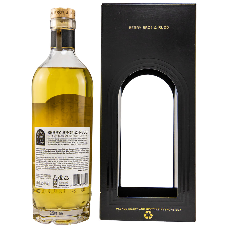 Blair Athol 2012/2022 - Small Batch (Berry Bros &amp; Rudd) 46% Vol.