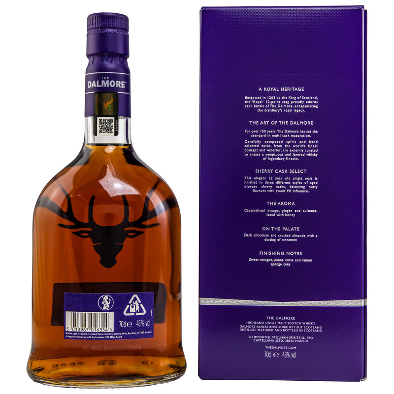 Dalmore 12 y.o. Sherry Select 43,% Vol.