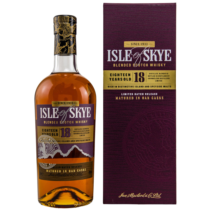 Isle of Skye 18 yo 40% Vol.