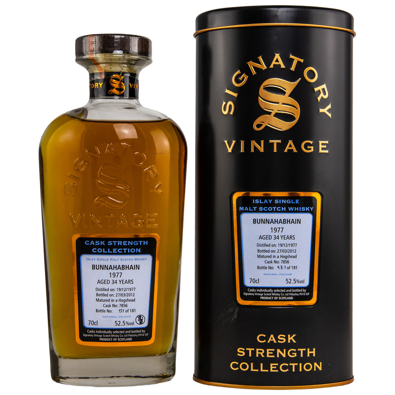 Bunnahabhain 1977/2012 Sig CS 