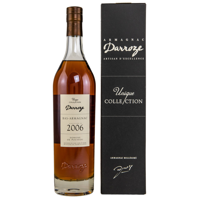 Armagnac Darroze Domaine de Pouteou 2006/2023 17 years 49,5% Vol.