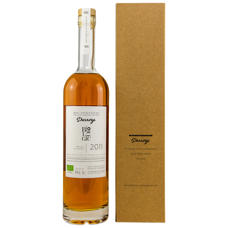 Armagnac Darroze Biologic 2011/2023 49% Vol.