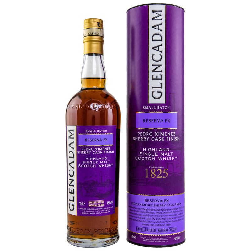 Glencadam Reserva PX Sherry Cask Finish 46% Vol.