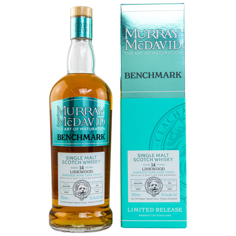 Linkwood 2008/2023 - 14 y.o. - First Fill Chateua Margaux Cask Finish - Murray McDavid 55,3% Vol.