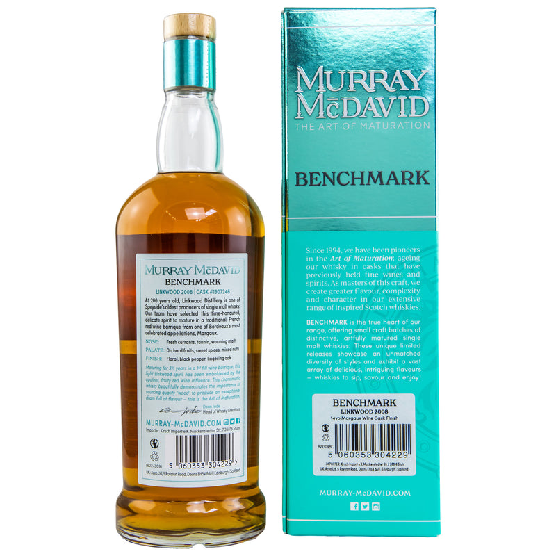 Linkwood 2008/2023 - 14 y.o. - First Fill Chateua Margaux Cask Finish - Murray McDavid 55,3% Vol.