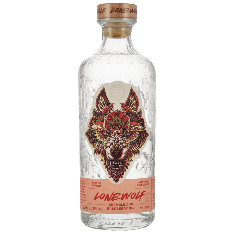 LoneWolf Bramble &amp; Raspberry Gin 38% Vol.