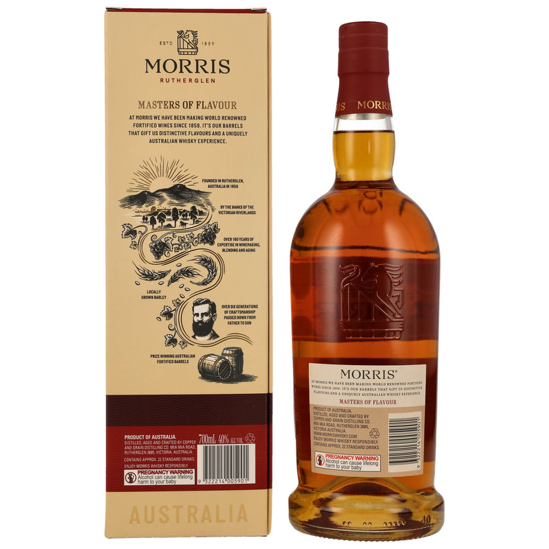 Morris Australian Single Malt Whisky - Signature 40% Vol.