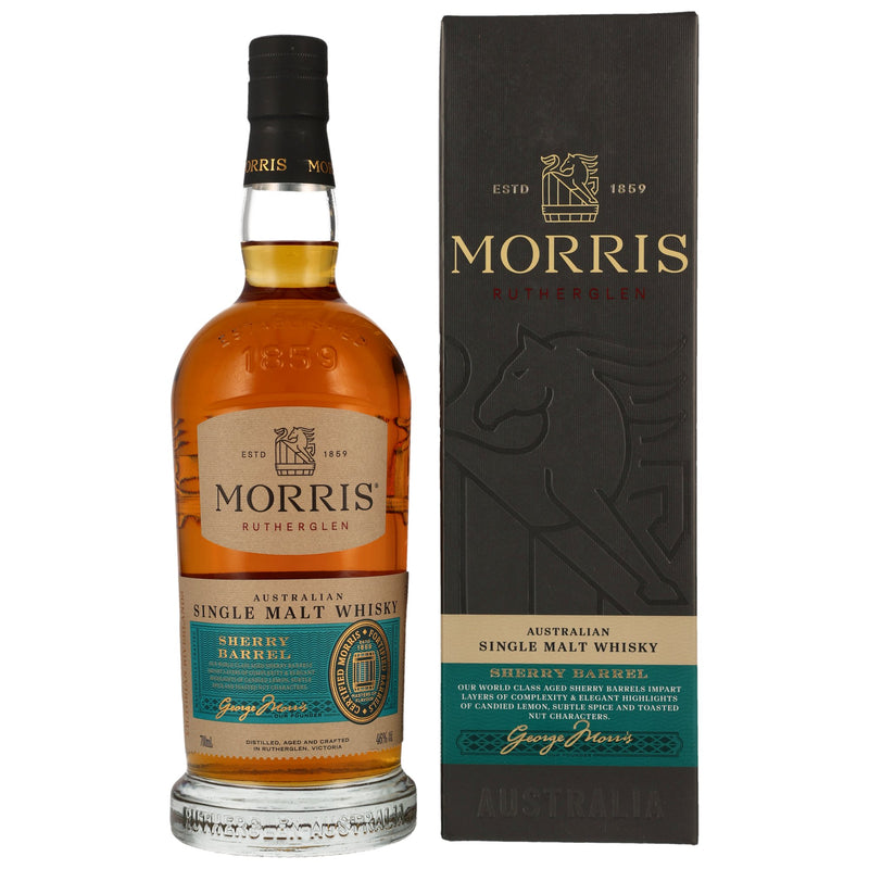 Morris Sherry Barrels Australian Single Malt Whiskey 46% Vol.