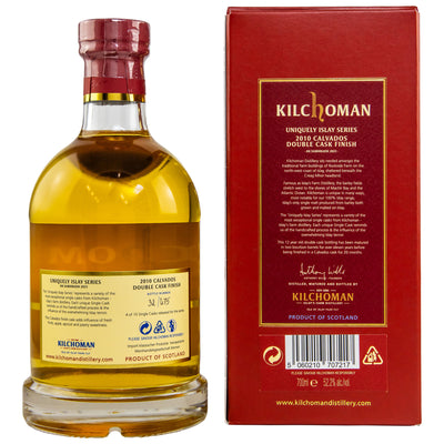 Kilchoman 2010/2023 - 12 y.o. - Calvados Finish #383+384/2010 52,2% Vol.