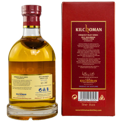 Kilchoman 2015/2023 - 7 yo - Bourbon Cask #476/2015 56% Vol.