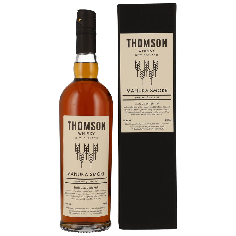 Thomson Whiskey - Manuka Smoke Single Cask 