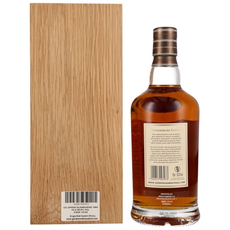 Glenburgie 1989/2022 G&amp;M CC 56.9% Vol.