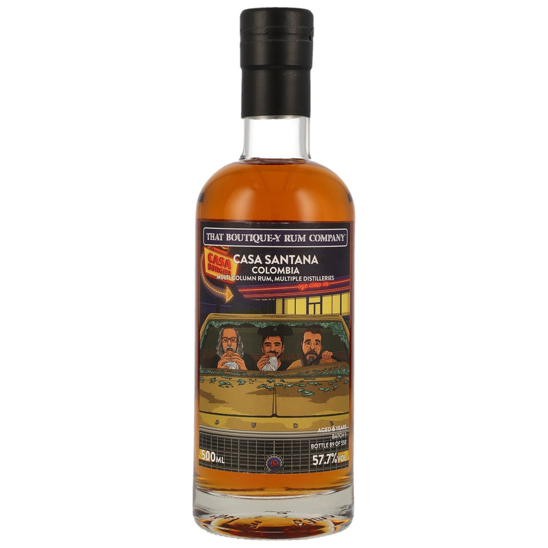 Casa Santana 6 yo Columbian Rum - Batch 5 (That Boutique-y Rum Company) 57.7% Vol.