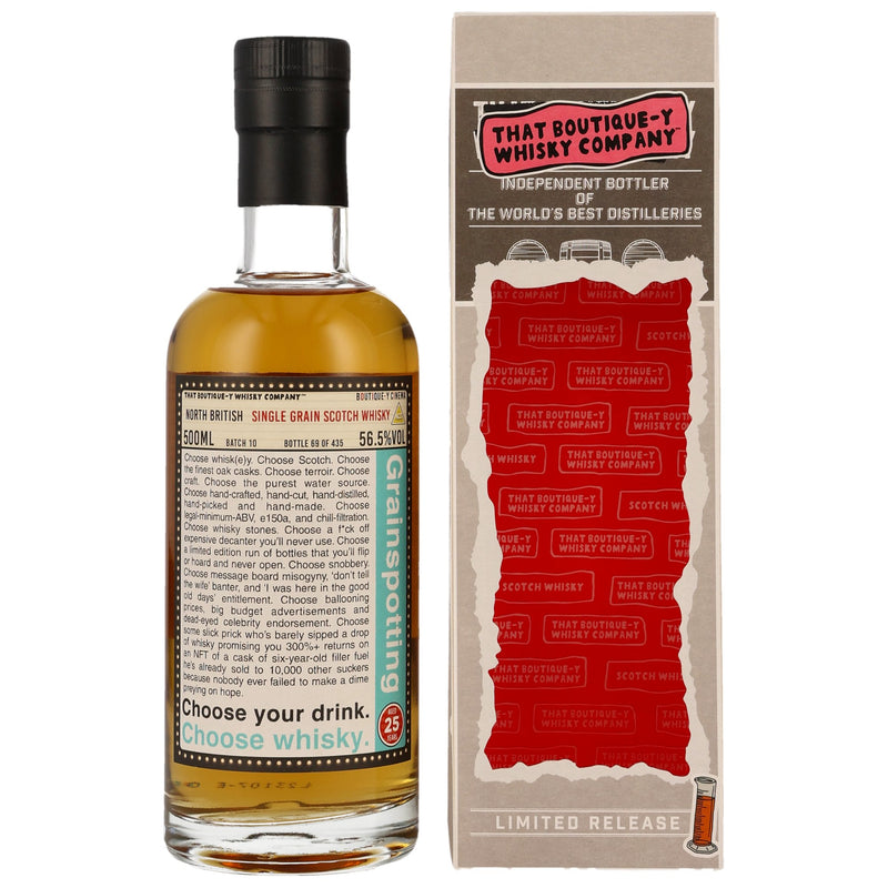 North British 25 y.o. - Batch 10 (That Boutique-Y Whisky Company) 56,5% Vol.