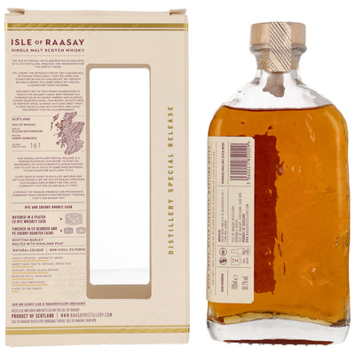 Isle of Raasay Single Malt Whisky - Single Cask #22/671 - Peated Sherry 60,2% Vol.