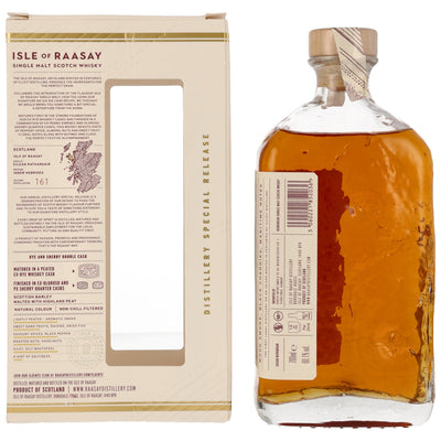 Isle of Raasay Single Malt Whisky - Single Cask #22/672 - Peated Sherry 60,1% Vol.