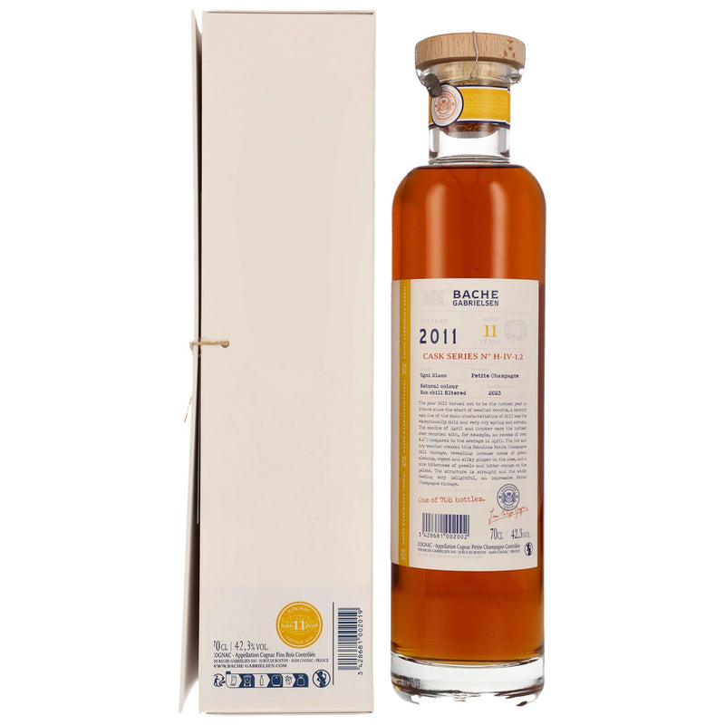 Bache-Gabrielsen Cognac PC Vintage 2011/2023 - 11 y.o.