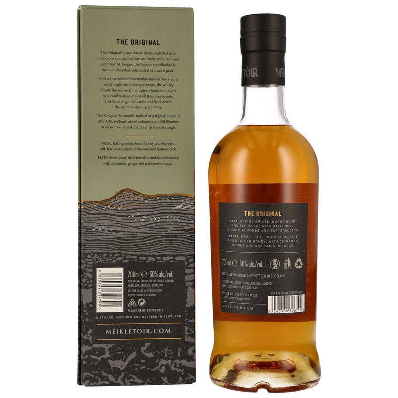 Meikle Toir 5 yo The Original - Heavily Peated GlenAllachie 50% Vol.