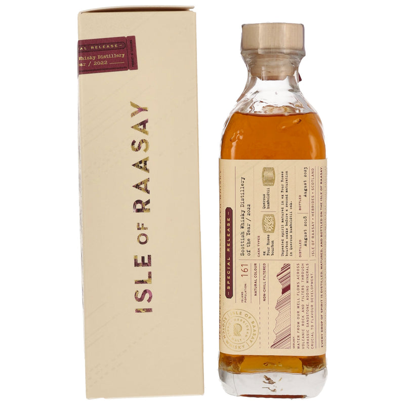 Isle of Raasay 2018/2023 Single Malt Whiskey - Scottish Distillery of the Year Edition 50.7% Vol.