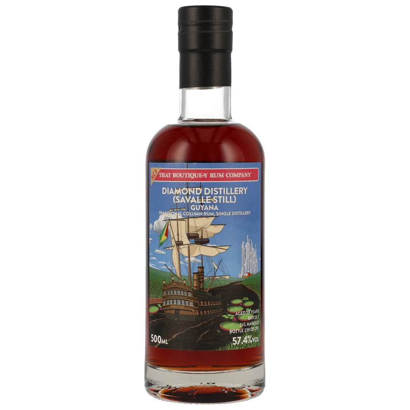 Diamond Distillery (Savalle Still), Guyana - Trad. Column Rum 19 y.o. - Batch 2 (That Boutique-y Rum Company) 57,4% Vol.