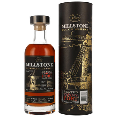 Millstone 2018/2023 - 5 y.o. - Single Malt Peated Tawny Port Cask - Special #28 46% Vol.