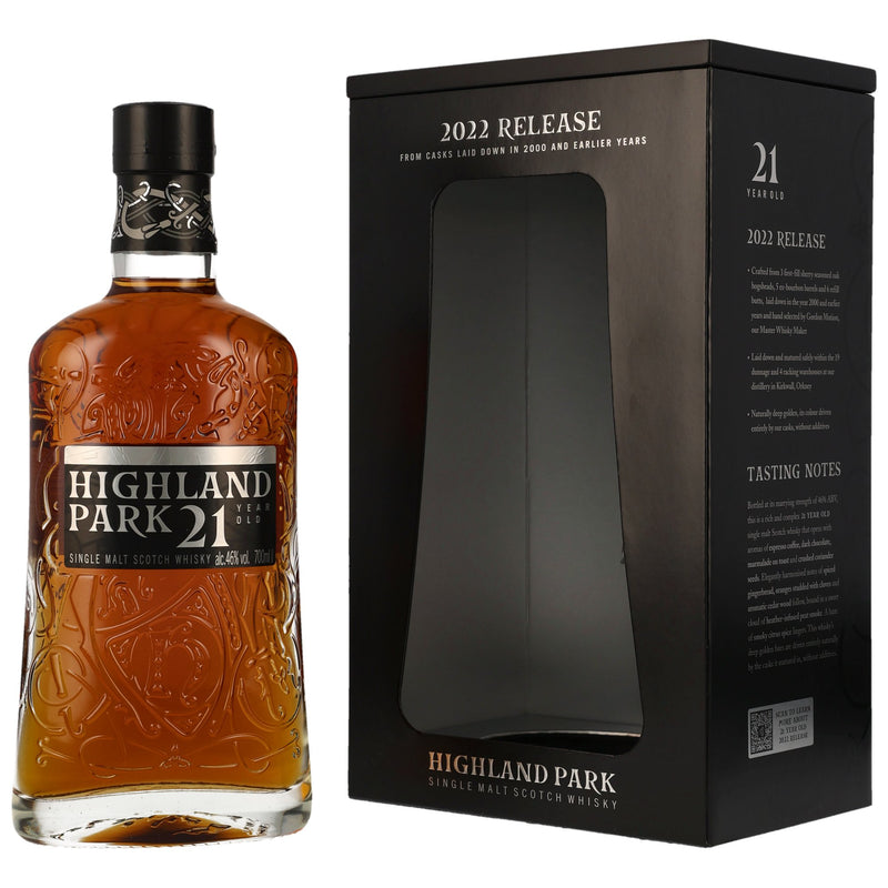 Highland Park 21 y.o. - 2022 Release 46,0% Vol.