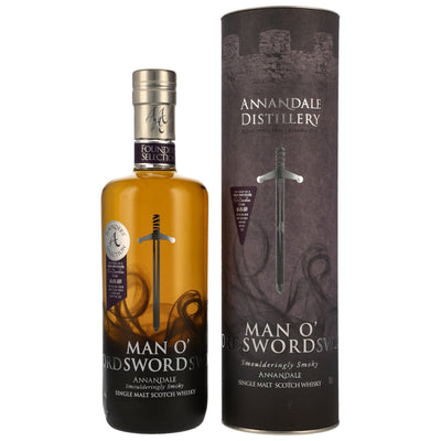 Annandale 2018/2023 Man O' Sword Founders Selection - Bourbon Cask #631 60,6% Vol.