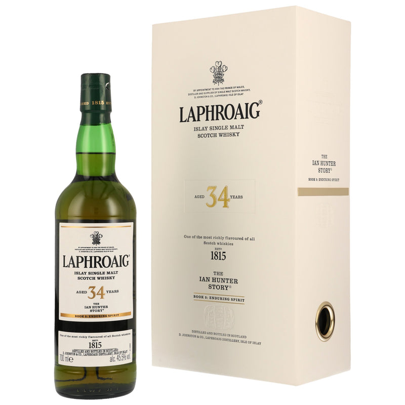 Laphroaig 34 y.o. - The Ian Hunter Story 2023 45,5% Vol.