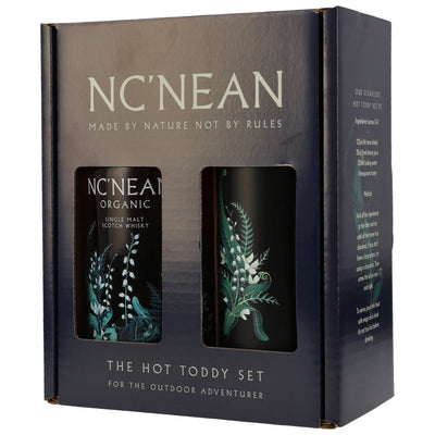 Nc'nean Organic Single Malt Whisky - Hot Toddy Set 46,0% Vol.