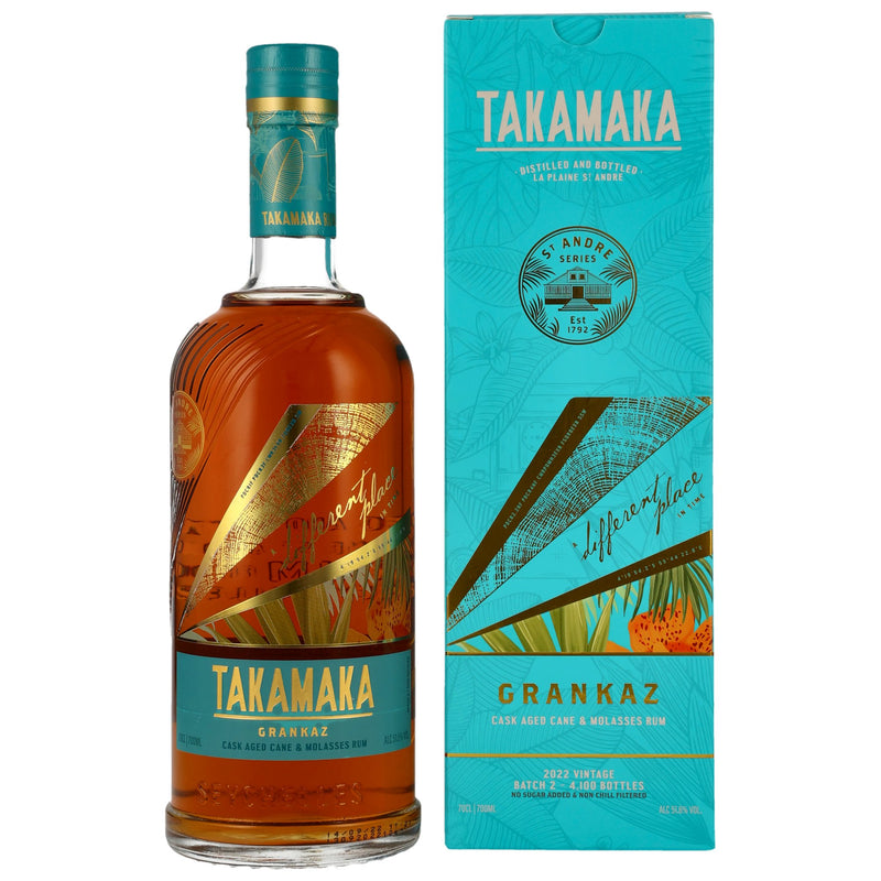 Takamaka Grankaz Rum - Batch 2 (2022) 51,6% Vol.