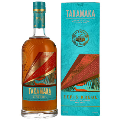 Takamaka Zepis Kreol - Spiced Rum 43% Vol.