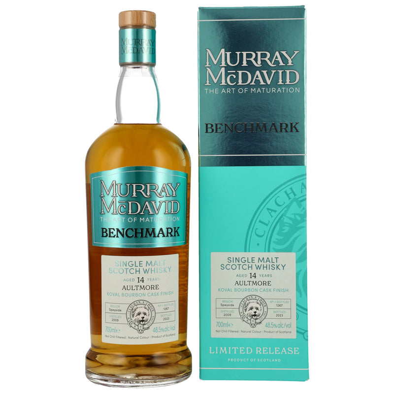 Aultmore 2009/2023 - 14 yo - Koval Bourbon Cask - Murray McDavid 48.5% Vol.